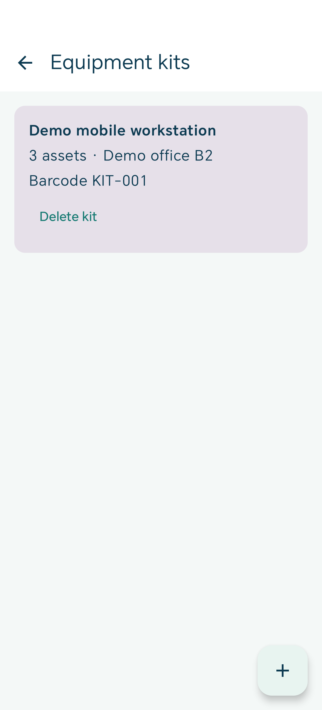 Android комплет опрема во Storage Manager со измислен лаптоп, монитор и приклучна станица